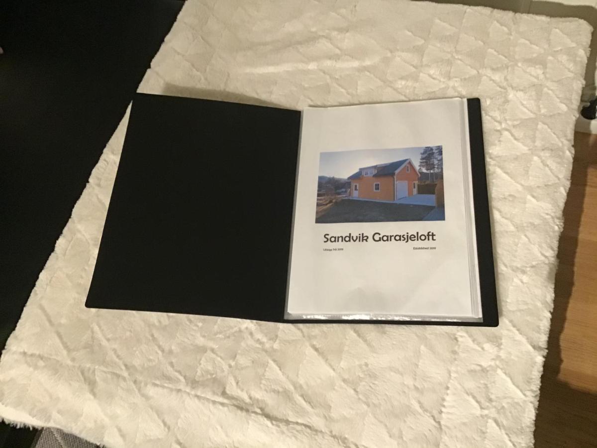 Sandvik Garasjeloft 보스 외부 사진